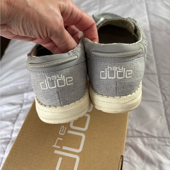 Hey Dude Gray Women's Laila Loafers - Picture 7 of 8